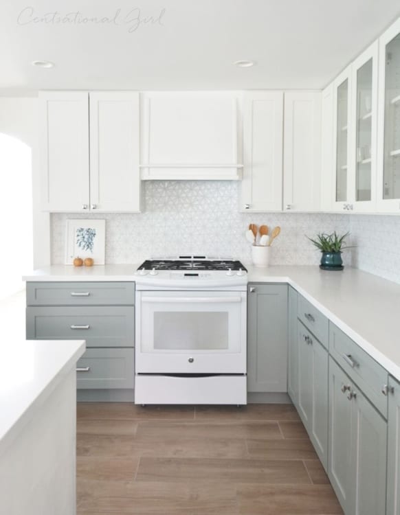white kitchen appliances