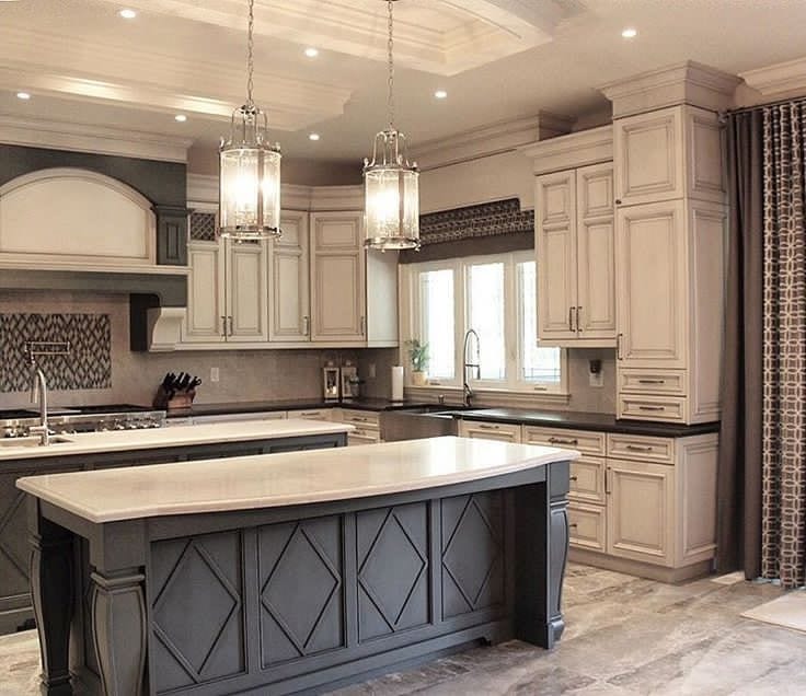 kitchen island ideas grey kitchen island