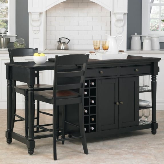 black kitchen island black kitchen island