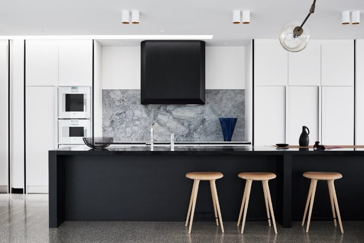 monochrome kitchen island monochrome kitchen island