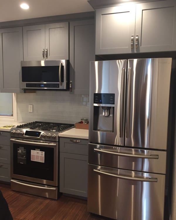 gray kitchen style gray kitchen appliances