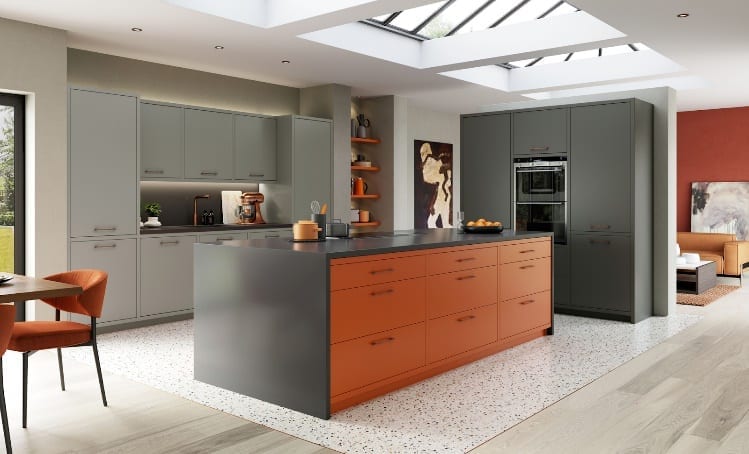 grey kitchen island kitchen island ideas