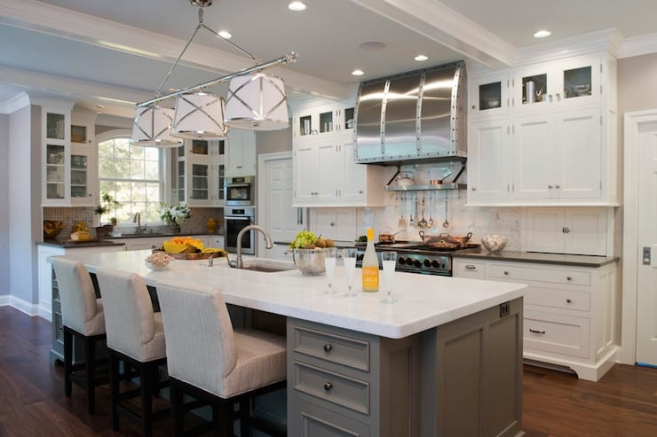 grey kitchen island kitchen island ideas