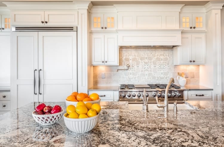 white kitchen appliances
