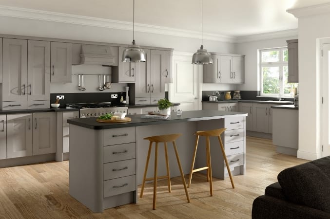 grey kitchen island kitchen island ideas