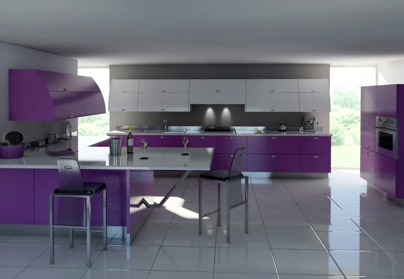 purple kitchen appliances purple kitchen style