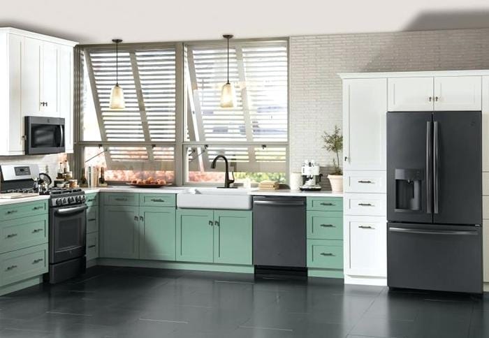 black kitchen appliances black kitchen style