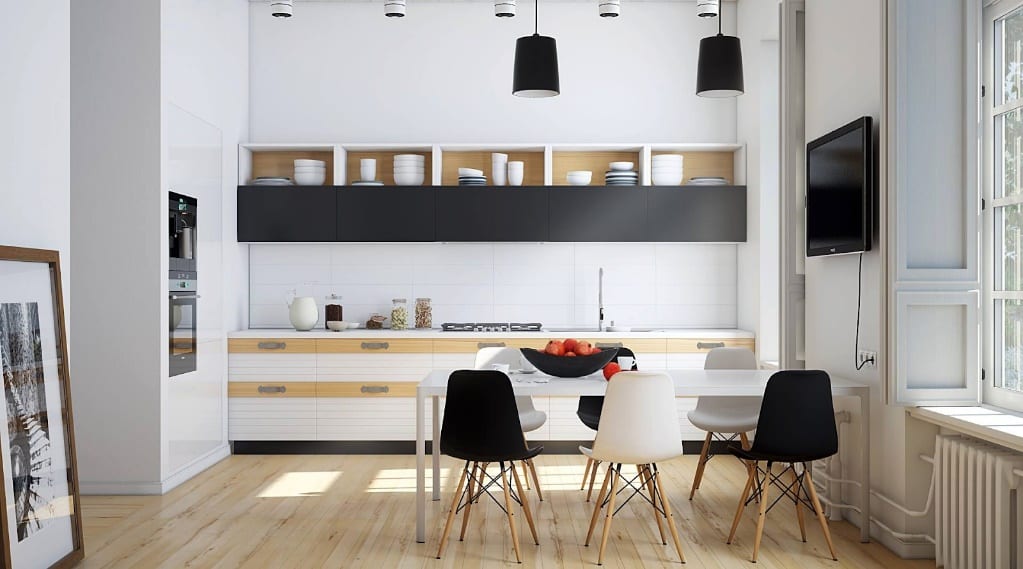 monochrome kitchen island kitchen island ideas