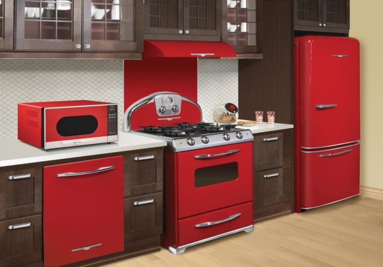 kitchen appliances ideas red appliances in the kitchen