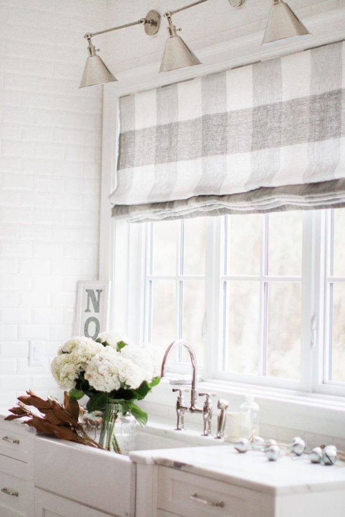 kitchen window treatments grey kitchen windowtreatments