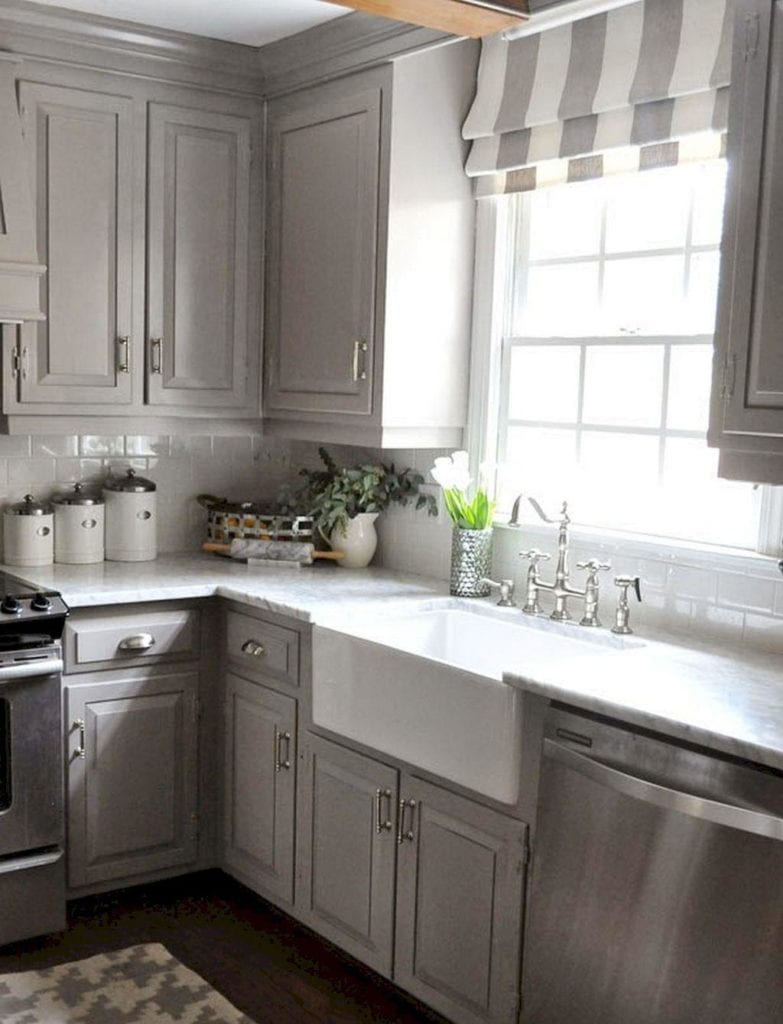 kitchen window treatments grey kitchen windowtreatments