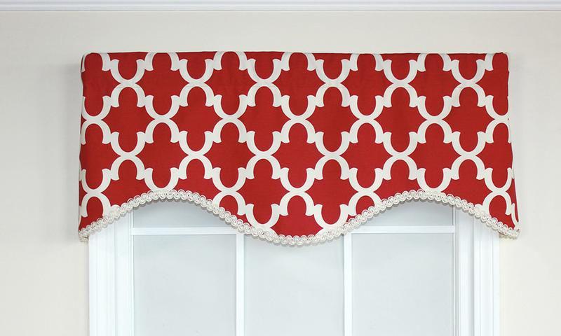 kitchen window treatments red window treatments