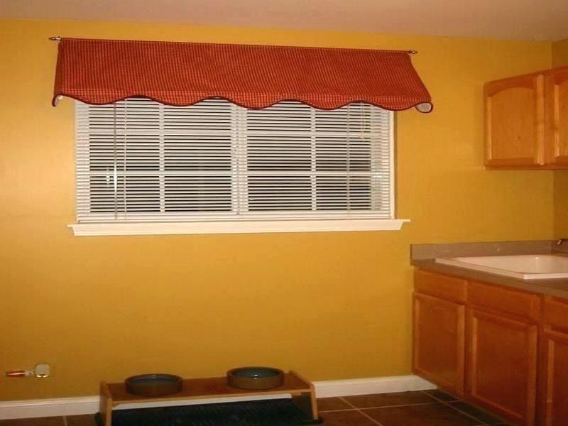orange window treatments kitchen window treatments