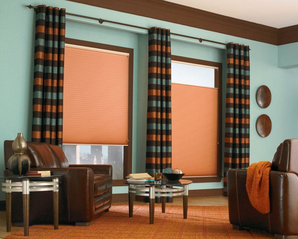 orange window treatments kitchen window treatments
