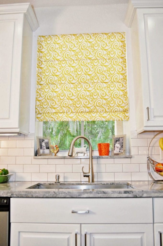 yellow window treatments kitchen window treatments