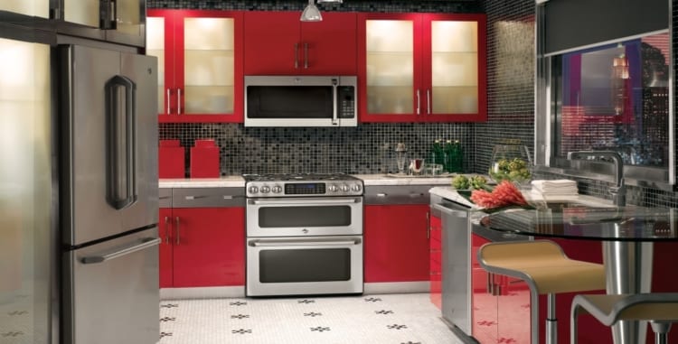 kitchen appliances ideas red appliances in the kitchen