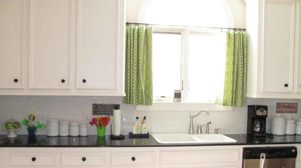 green window treatments kitchen window treatments