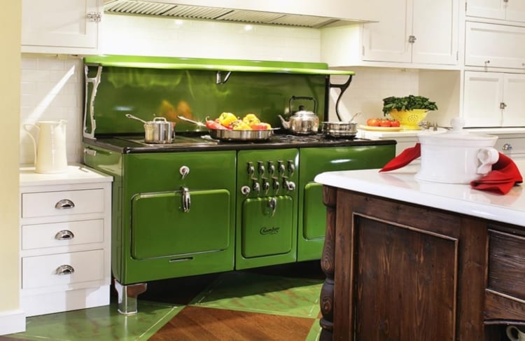 appliances kitchen style green appliances