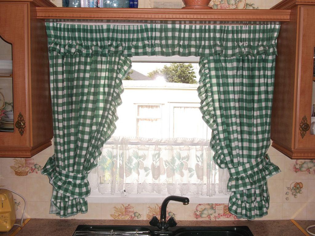 kitchen window treatments green window treatments