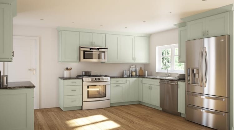 appliances kitchen style green appliances