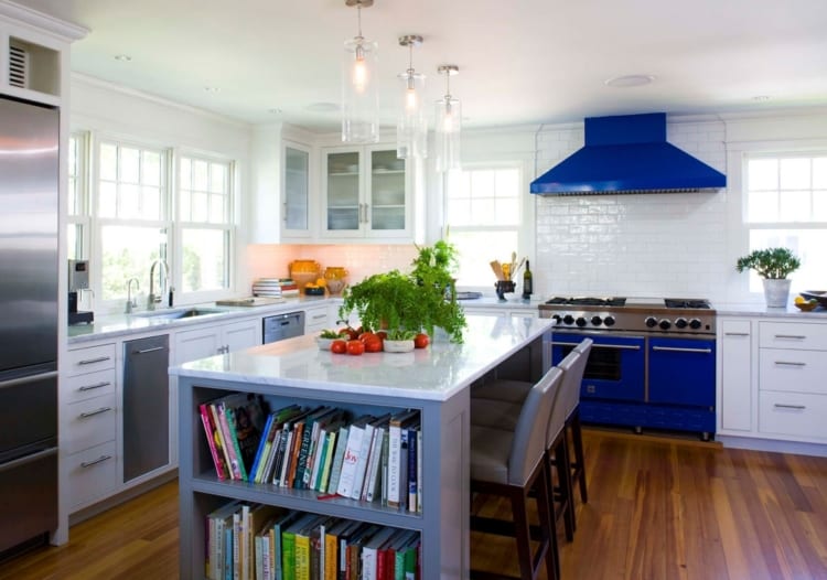 blue kitchen style blue kitchen appliances