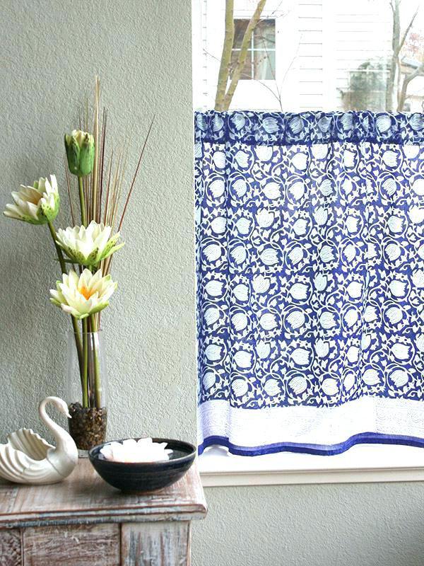 blue kitchen window treatment kitchen window treatment