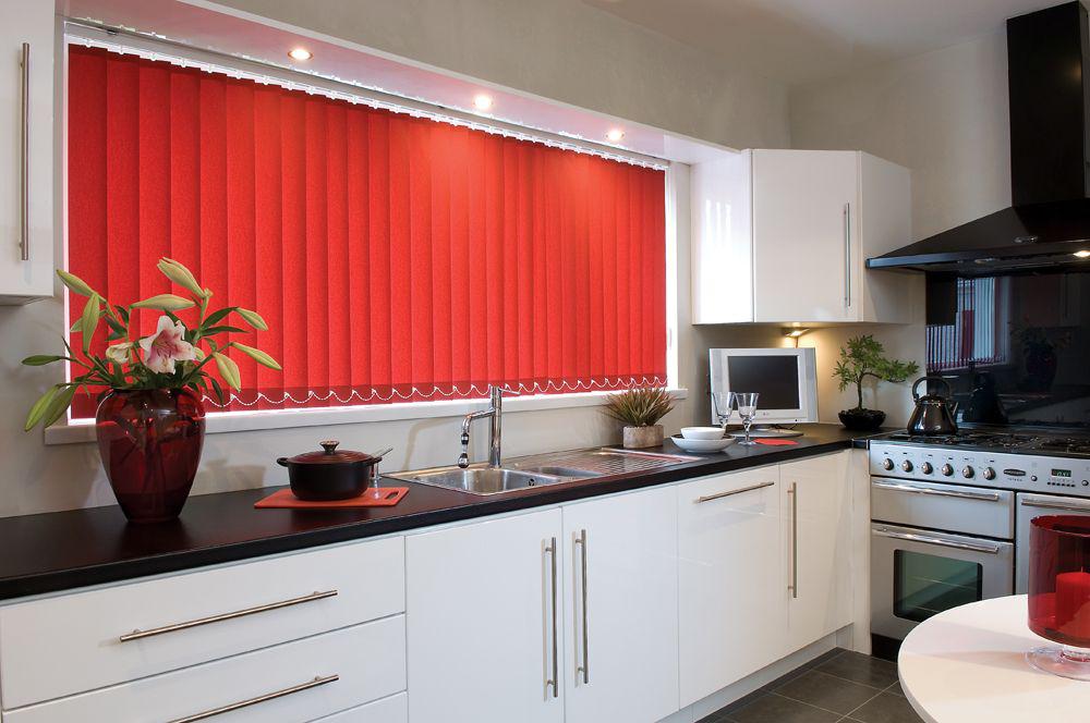 red window treatments kitchen window treatments