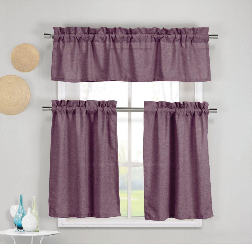 purple kitchen window treatment purple kitchen window treatment