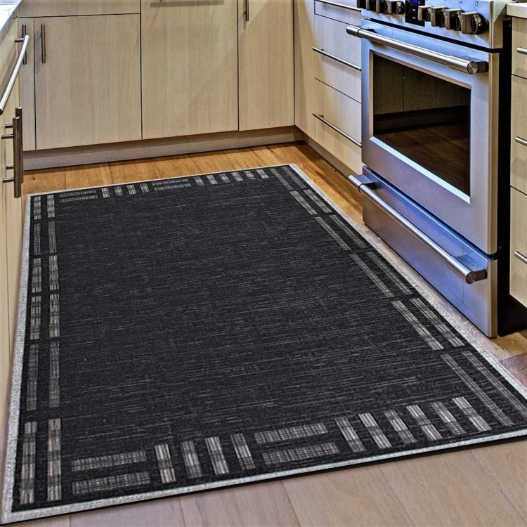 black kitchen rug kitchen rug design