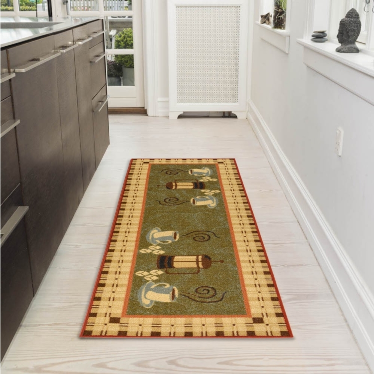 Green Kitchen Rug Kitchen Rug Design