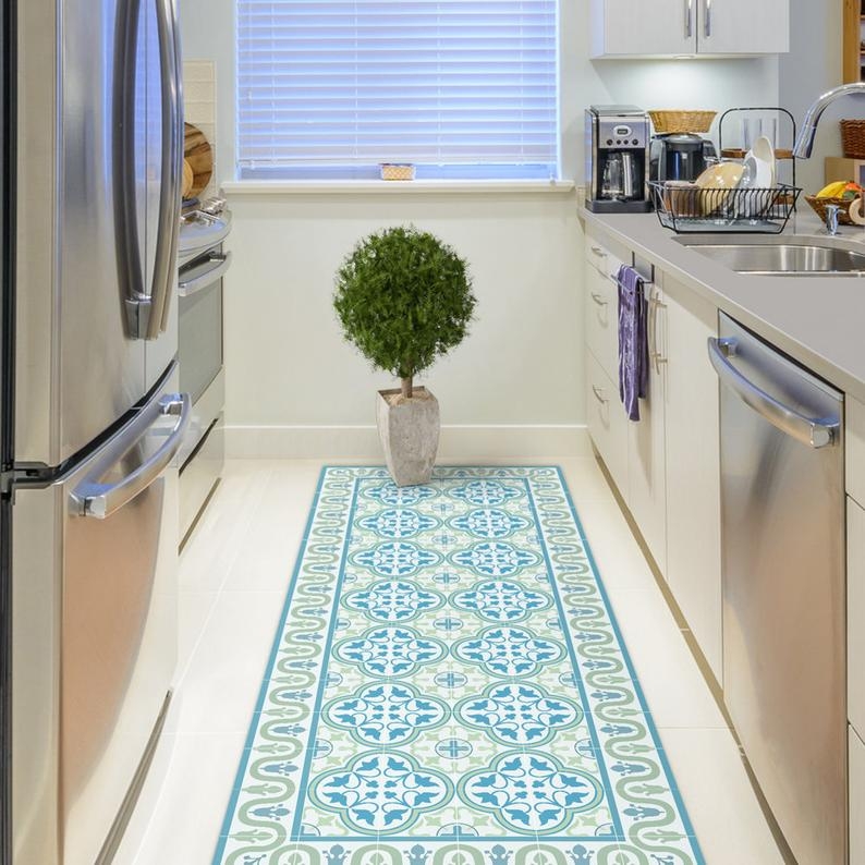 Kitchen Rug Design Green Kitchen Rug