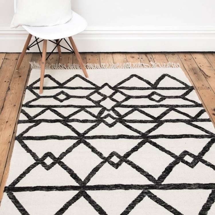 monovhrome kitchen rug monochrome rug
