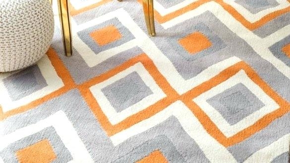 Kitchen Rug Design Orange Kitchen Rug