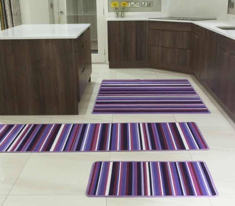 purple rug purple kitchen rug