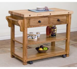 Image result for butcher block island table