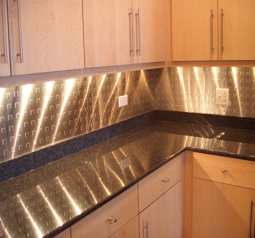 Stainless Steel Backsplash Stainless Steel Backsplash Ideas