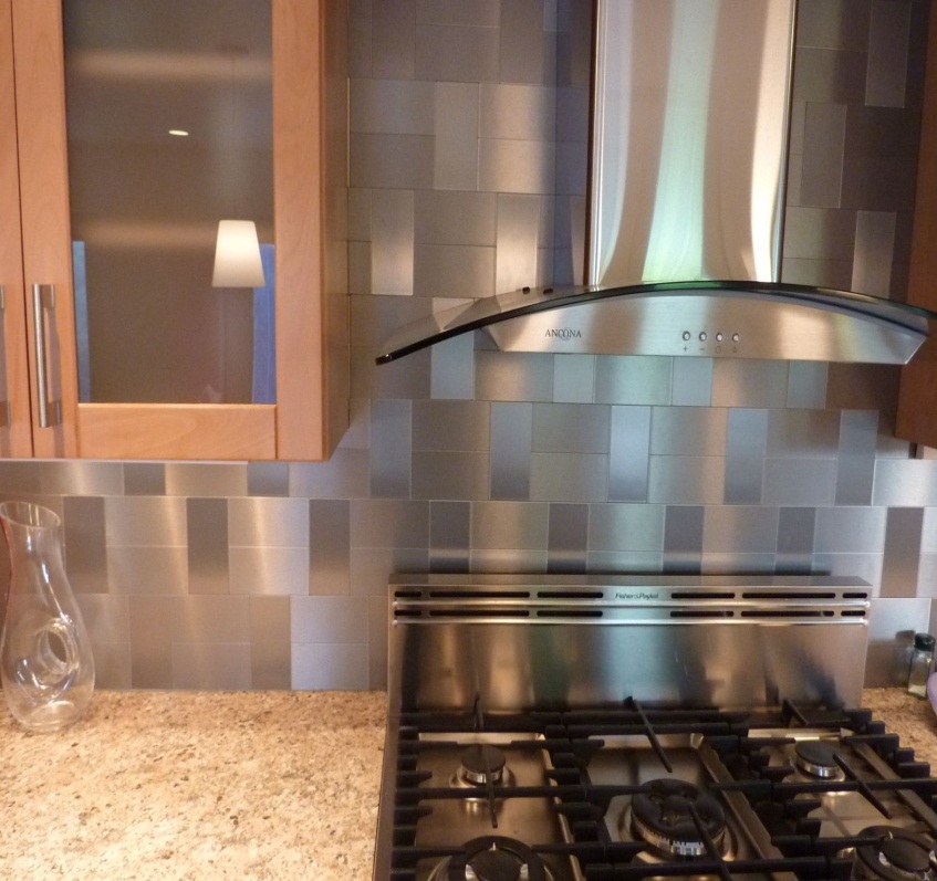 Stainless Steel Backsplash Ideas Stainless Steel Backsplash