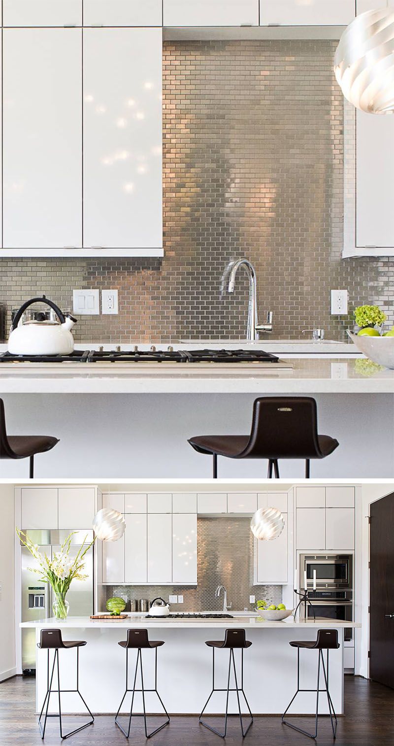 Stainless Steel Backsplash Ideas Stainless Steel Backsplash