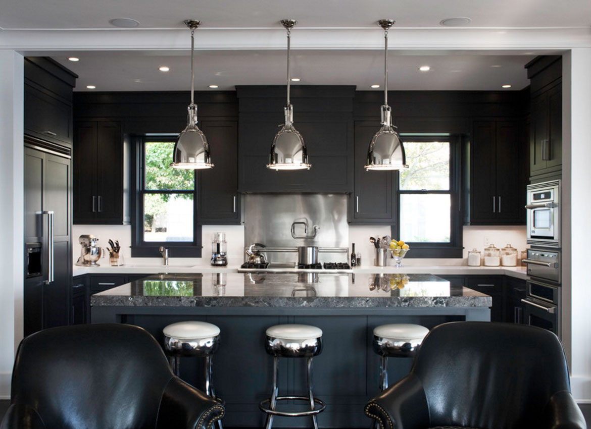 Black Kitchen Cabinets Ideas Black Kitchen Cabinets
