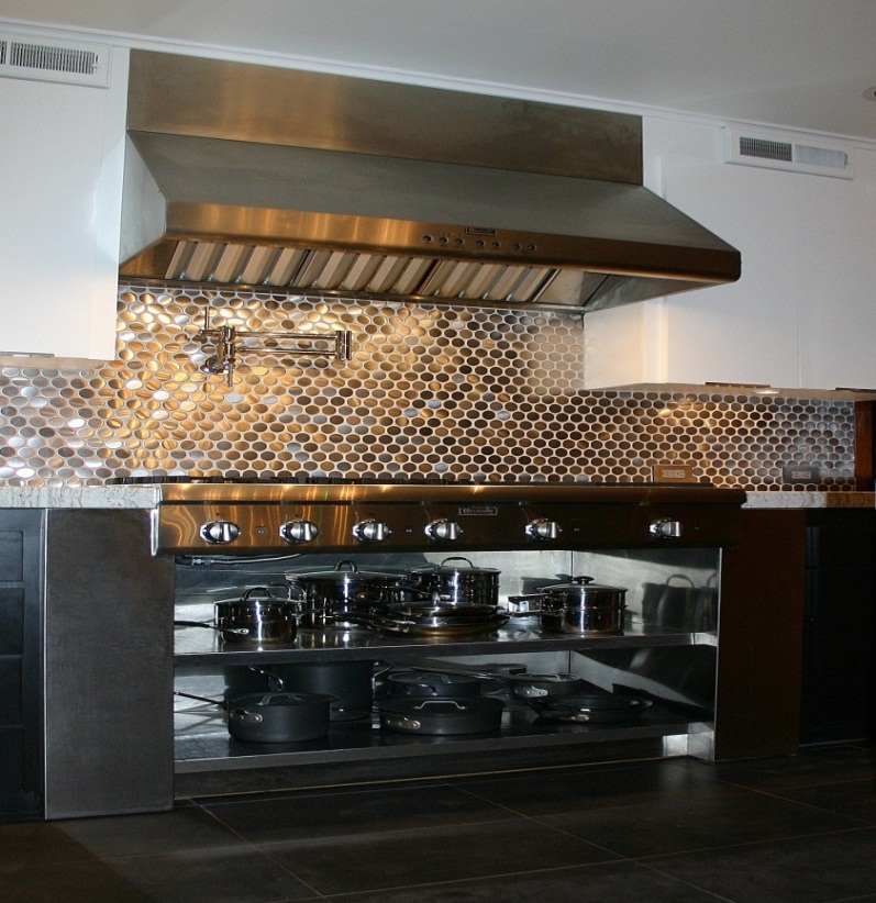 Stainless Steel Backsplash Stainless Steel Backsplash