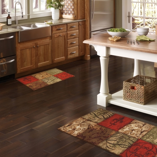 red rug red kitchen rug