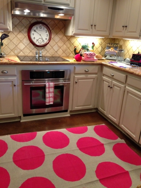red rug red kitchen rug