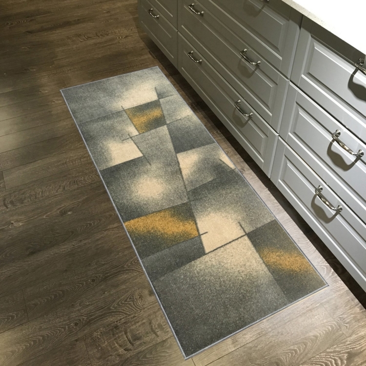 yellow rug yellow kitchen rug