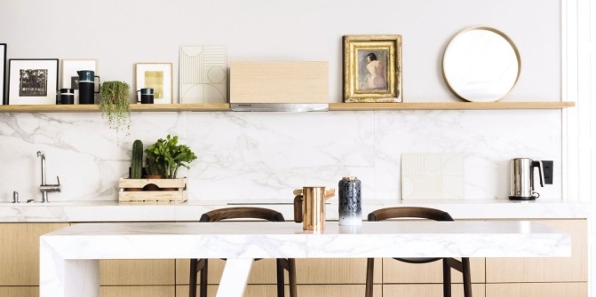 White Kitchen Wall Décor Ideas White Kitchen Wall Décor Design