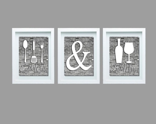 White Kitchen Wall Décor Design White Kitchen Wall Décor Ideas