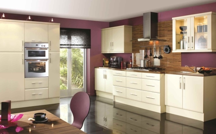 Purple Kitchen Wall Décor Ideas Purple Kitchen Wall Décor Ideas