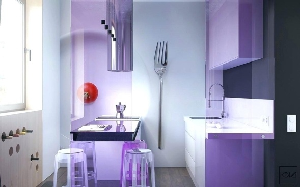 Purple Kitchen Wall Décor Design Purple Kitchen Wall Décor Ideas
