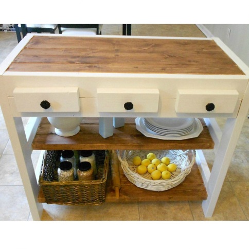 Do-It-Yourself Kitchen Island DIY Kitchen Island