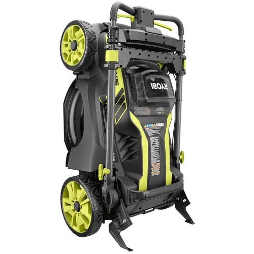 Ryobi Cordless Electric Lawn Mower Fold Ryobi Cordless Electric Lawn Mower Fold