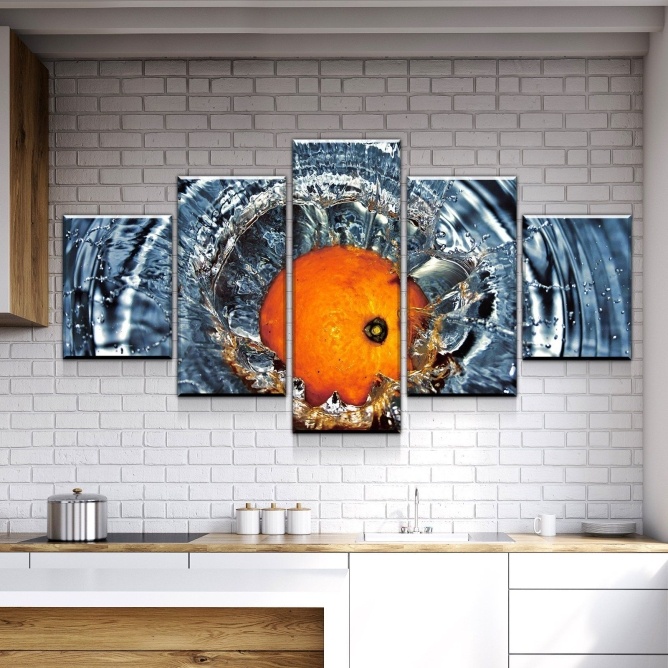 Orange Kitchen Wall Décor Ideas Orange Kitchen Wall Décor Ideas